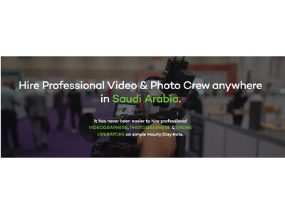 Book Videographers & Photographers in Saudi Arabia