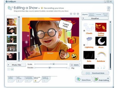 InAlbum Lite (Free Photoshow Software)