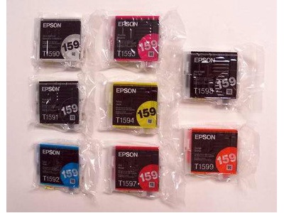 New OEM ink cartridges for Epson R2000 